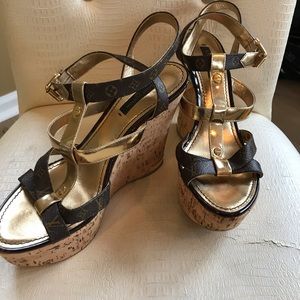 Louis Vuitton wedges